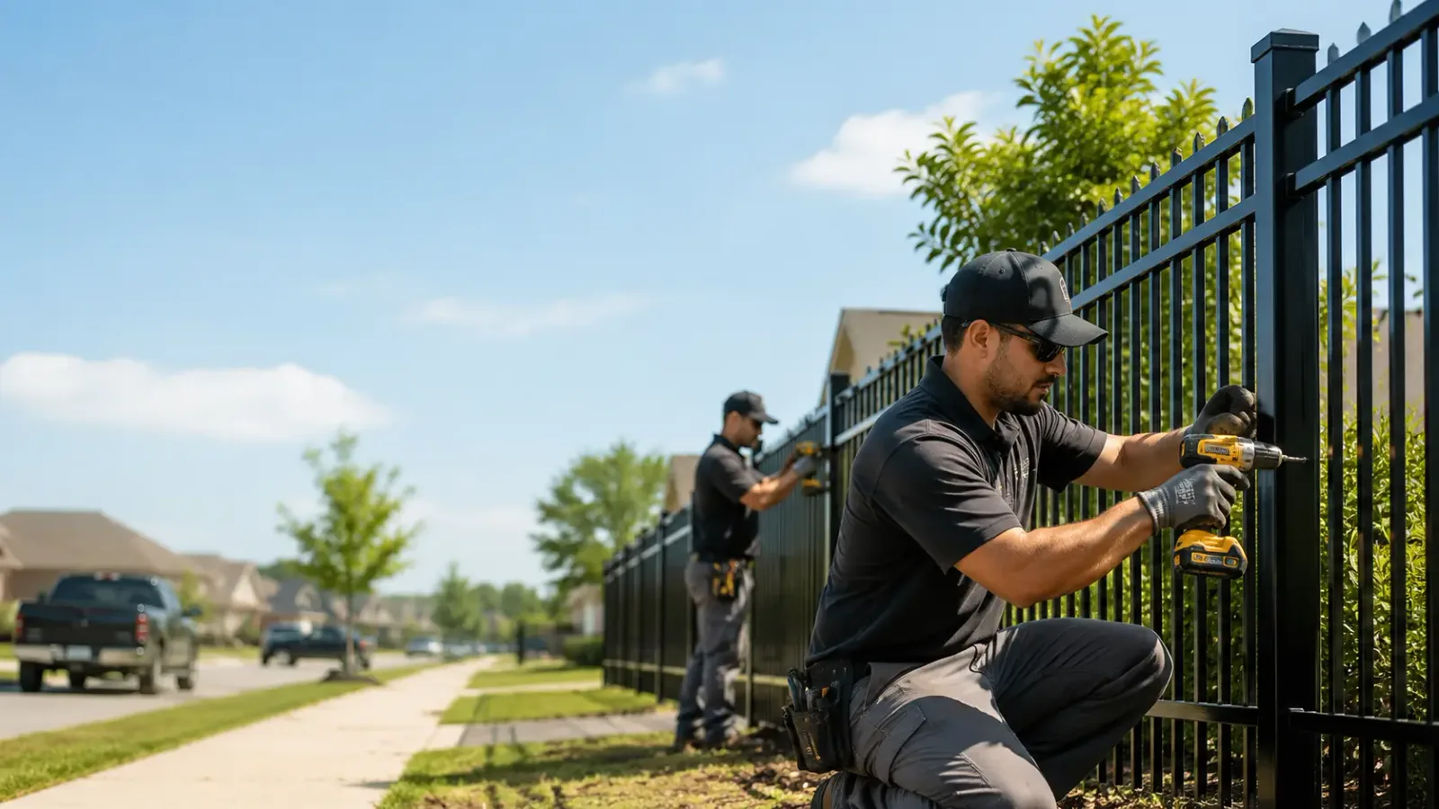 Metal Fence Installation in Trinway, OH
